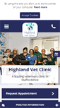 Mobile Screenshot of highlandvetclinic.co.uk